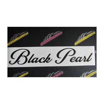 Polep vozidla SAMOLEPKA Black pearl nápis (10 - červená) NA AUTO, NÁLEPKA, FÓLIE, POLEP, TUNING, VLASTNÍ TEXT, TISK, AUTOSAMOLEPKY.cz, POLEPY, OBRÁZEK, LOGO, SAMOLEPKY