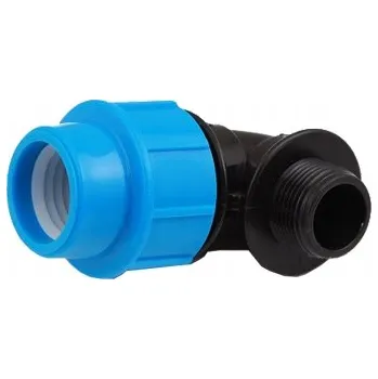 Vodovodní potrubí KOLENO 90st VNĚJŠÍ ZÁVIT 40 mm x 6/4" pro PE trubky PN20