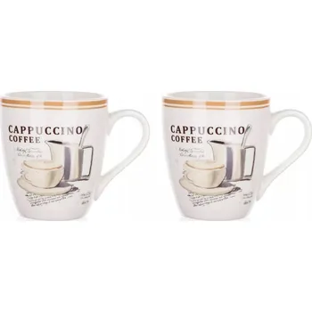 Hrnek Banquet hrnek na espresso/cappuccino, keramický, 240 ml