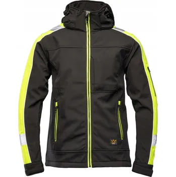 Pánská softshellová bunda Pracovní softshellová bunda Rival voděodolná reflexní vel. S