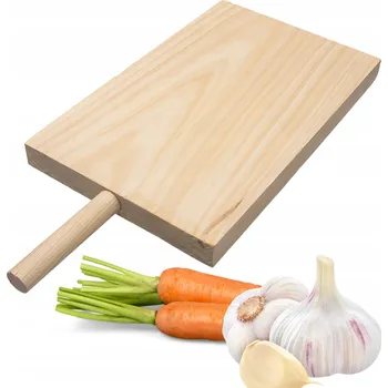 Kuchyňské prkénko DŘEVĚNÉ KUCHYŇSKÉ PRKÉNKO S RUKOJETÍ 44X23CM