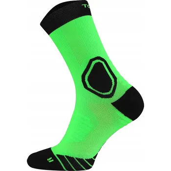 Pánské ponožky Sportovní Ponožky Todo MTB s technologií TRAIL MASTER, velikost 35-38, neonově zelené
