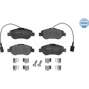 Brzdový systém Sada brzdových destiček, kotoučová brzda MEYLE 025 240 7217/W