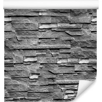 Fototapeta Tapeta Samolepicí KÁMEN Břidlice Šedá Cihla 3D