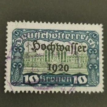 Sběratelství Známka Rakousko , 10+(20) Kr, Mi.358#