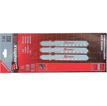 Vrták Pilové listy do přímočaré pily BIMETAL 75x1,2 mm 3 ks