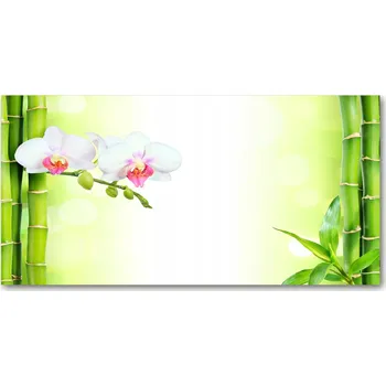 Obraz Panel do kuchyně Orchidej a bambus 100 x 50 cm + LEPIDLO