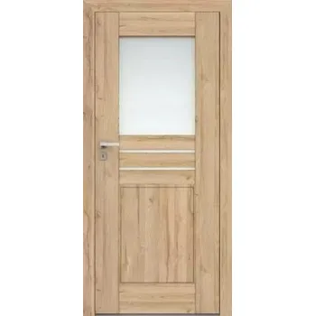 Interiérové dveře Interiérové rámové dveře Piano 2 s obdelným a horizontálním prosklením. Dveře mají rám z MDF desky.