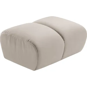 Taburet Micadoni Sametová podnožka Diana 82 x 60 cm