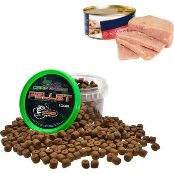 PELETY NA HÁČEK MARGROM 8mm 100g Masová moučka