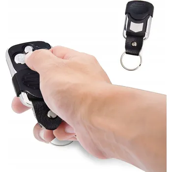 Dálkový ovladač vrat DÁLKOVÉ OVLÁDÁNÍ PRO PRO BRÁNY FAAC FIX - náhrada, 433,92 MHz, 4-kanálový, baterie, černý