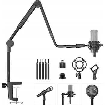 MIKROFONNÍ STATIV KDD-701 S HUSÍM KRKEM