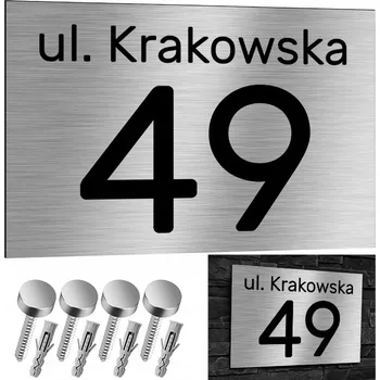 Obraz Číslo na dům 30 x 20 cm