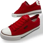 Camo Dámské červené šněrovací tenisky 03 Barva: Červená, Velikost: 41