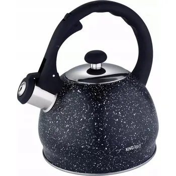 Varná konvice Kinghoff tradiční ocelová Konvice 2,00 l černá indukční