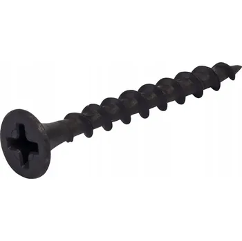 Vrták ČERNÉ FOSFÁTOVANÉ VRUTY DO DŘEVA 3,5x35 mm 1 KG