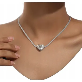 Náhrdelník STŘÍBRNÝ NÁHRDELNÍK řetízek z ocel celebrity styl