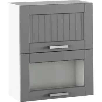 Tempo Kondela Janne Typ 8 (tmavě šedá + bílá)