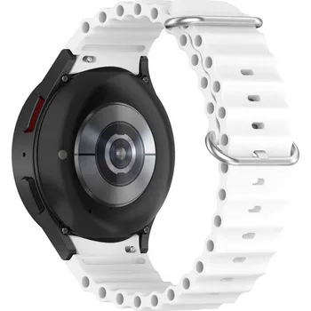 Řemínek na hodinky Řemínek RZAKcesoria pro Samsung 20mm bílý