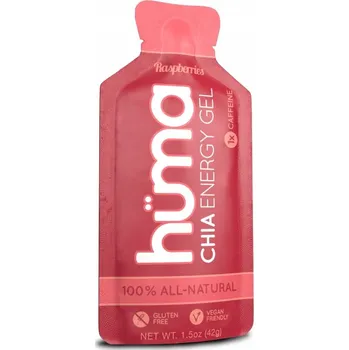 Energetický nápoj Huma Chia Energy Gel Energetický gel malinová příchuť 42 g 1 ks