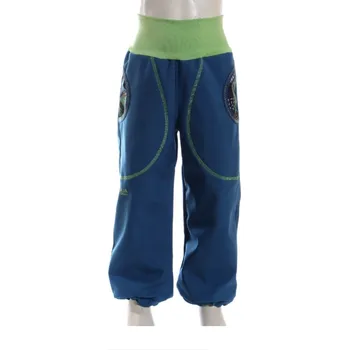 Chlapecké kalhoty Baja desing Softshellové kalhoty petrolejové barvy, dinosauři, kluk Velikosti: 116