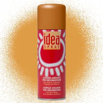 Barva ve spreji Akrylová Barva ve spreji Idea 200 Ml 707 zlatá chromovaná