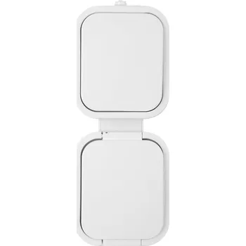 Elektrická zásuvka Elektrická Zásuvka vodotěsná Abex bílá