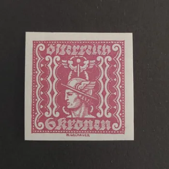 Sběratelství Známka Rakousko , 6Kr, Mi.415**