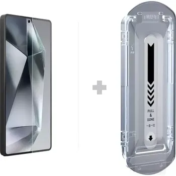 Nillkin Tvrzené Sklo 0.25mm Guardian 2.5D pro Samsung Galaxy S25 Black (s aplikátorem)