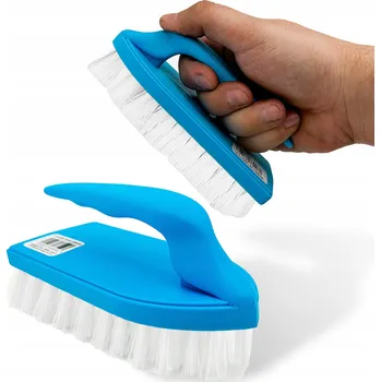 Kartáč na nádobí Rýžový kartáč na drhnutí podlahy, silný a účinný, 12 cm, vhodný i na hroby