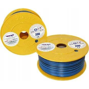 elektrický kabel Kabel LGY/H05V-K 0,35 mm2 200m Modro-Černý