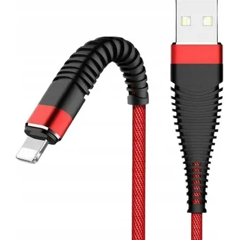 Datový kabel Kabel XO USB - Apple Lightning 1 m červený