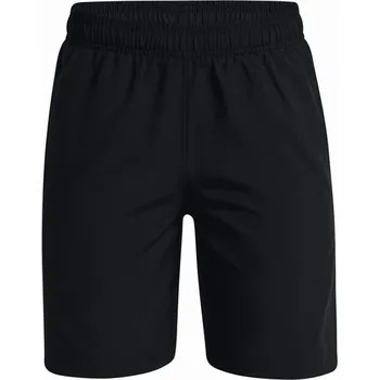 Chlapecké kraťasy Chlapecké KRAŤASY UNDER ARMOUR s potiskem, černé, XL-164