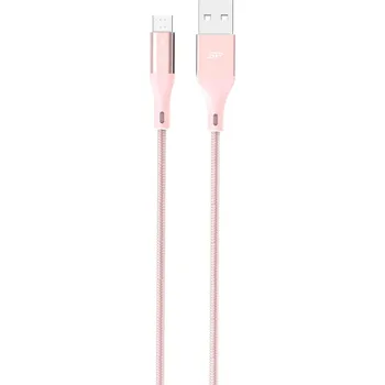 Datový kabel KABEL MICROUSB - USB ZESILOVAČ LINK LK30AB NYLON 1M 2A