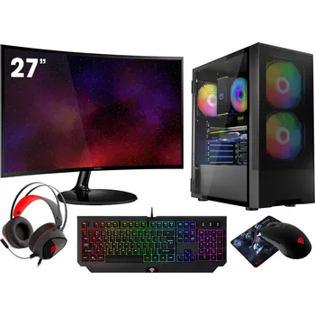 Stolní počítač SADA R5 5600G 32GB RX VEGA7 SSD 1TB WIFI W11 27"