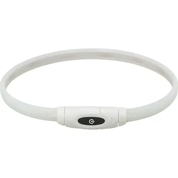 Obojek pro psa Trixie Flash silikonový svítící obojek s USB - velikost XS - XL: obvod krku 65 cm, šířka 16 mm