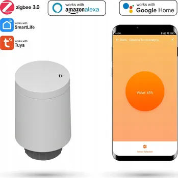 Hlavice pro radiátor Hlavice pro radiátor Zigbee Tuya
