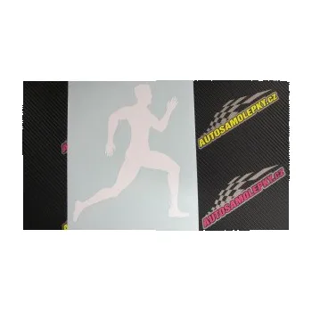 Polep vozidla Běžec 003 pravá (12 - zelená) SAMOLEPKA NA AUTO, NÁLEPKA, FÓLIE, POLEP, TUNING, VLASTNÍ TEXT, TISK, AUTOSAMOLEPKY.cz, POLEPY, OBRÁZEK, LOGO, 3D STICKERS