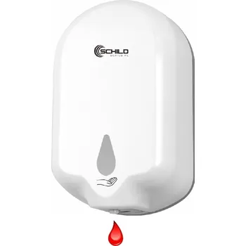 Dávkovač mýdla Bezdotykový nástěnný dávkovač mýdla Schild 1100 ml bílý