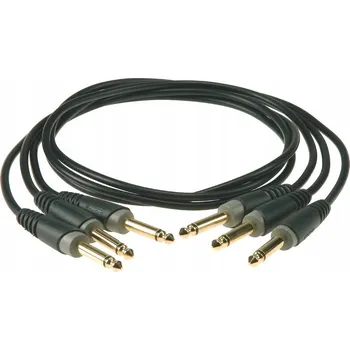 Audio kabel Kabel 6,3 mm jack - 6,3 mm jack Klotz PP-JJ0060 0,6 m