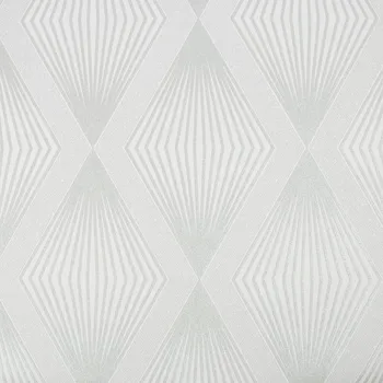 Tapeta Šedá vinylová tapeta s geometrickým vzorem a se třpytkami