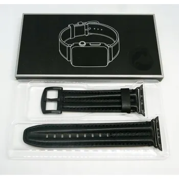Řemínek na hodinky Řemínek - pro Apple 22mm černý
