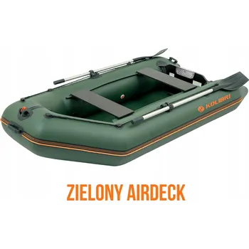 Raft RYBÁŘSKÝ TURISTICKÝ RAFT KOLIBRI KM-300 AIRDECK ZELENÝ