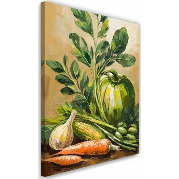 Obraz Obraz na plátně, Zelenina v kuchyni 80x120