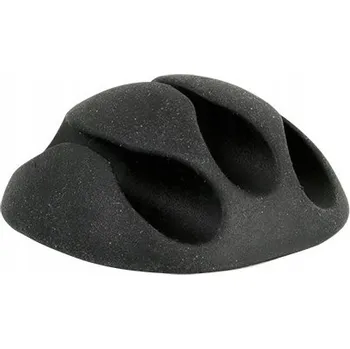 Kabelový úchyt samolepicí UKSO-3 3x fi6.5mm organizér kabelů 37.3/20 ks