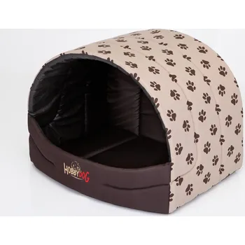 Pelíšek pro psa Bouda pro psa nebo kočku, pelíšek pro psa se stříškou 50 x 40 cm