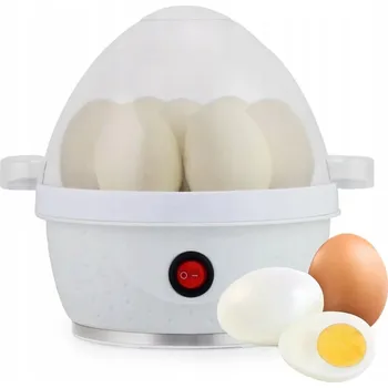 Vařič vajec VAŘIČ VAJEC ELEKTRICKÝ AUTOMAT NA VAŘENÍ 7 VAJEC BÍLÝ 380W -
