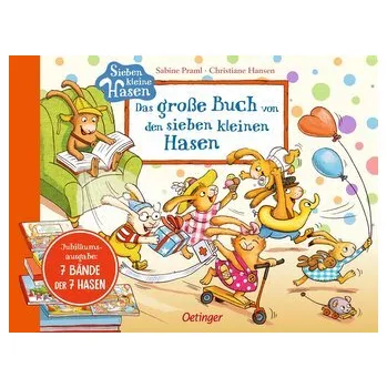 První čtění Das große Buch von den sieben kleinen Hasen - Praml, Sabine