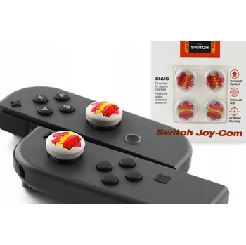 Herní konzole 4x SILIKONOVÉ NÁSTAVCE / KRYTKY NA PÁČKY SWITCH Pokemon Shield