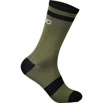 Pánské ponožky Ponožky POC Lure MTB Sock Long - ZELENÁ/ČERNÁ - Velikost S